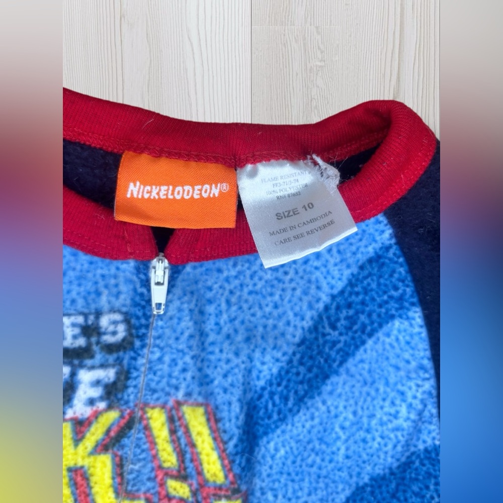 Kids SpongeBob Pajama Union Suit - Picture 5 of 6